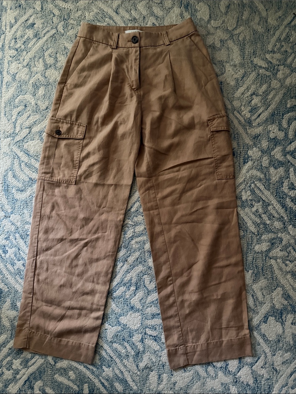 LOFT Women's Cargo Pants in Brown